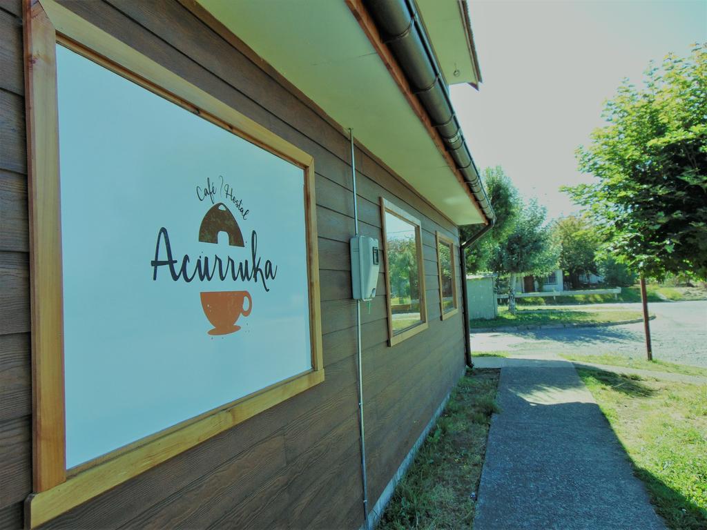 Cafe & Hostal Acurruka Curacautín Dış mekan fotoğraf